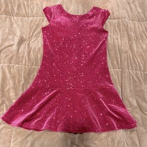 Pink sparkly dress